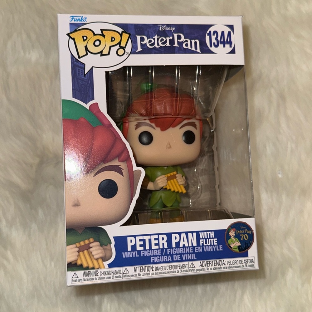 Funko - Peter Pan W/Flute  1344- PP 70
